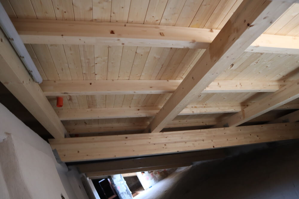 tetto in legno